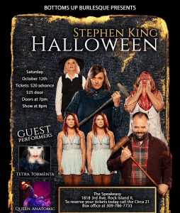 Davenport Library Partners With Stephen King Podcast on Zombie Barbie Event for Valentine’s Feb. 13