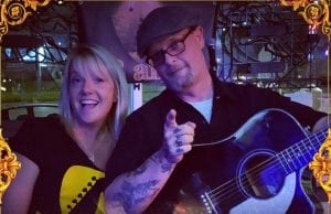 BanD Acoustic Strumming Into The Pub Friday Night