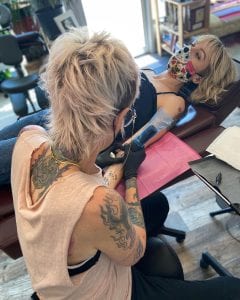 A Veteran Artist, Aimee Ford Makes a New Mark Tattooing in Moline