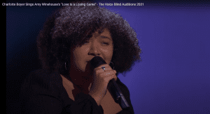 Rock Island’s Charlotte Boyer Sings Amy Winehouse on “The Voice”