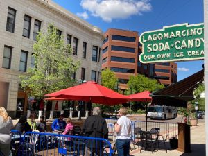 Moline Centre Partners With Black Hawk College Program on Downtown Parklets