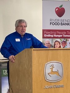 John Deere To Donate $1.7 Million to River Bend Food Bank in 2021
