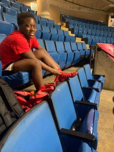 Rock Island Freshman Sanaa Hampton Wrestling For State Title Today!