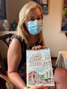 Bettendorf Artist/Gallery Owner and Q-C Students Share Thrills of Italy Trip