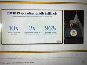 BREAKING: Gov. Pritzker Announces Return To Covid Mitigations In Illinois