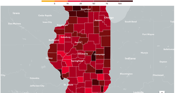 BREAKING: Illinois Covid Cases 'Worst In A Year', Officials Looking At New Restrictions?