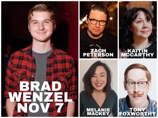 Brad Wenzel Bringing The Funny To Tomfoolery On Tremont TONIGHT