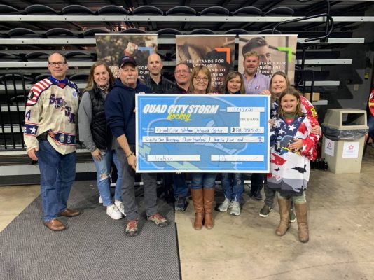 Quad City Storm Extend Winning Streak, Pull In Season High For Fans, Donate To Veterans!