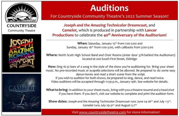 Countryside Community Theatre needs YOU!