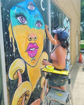 Rapids City Painter Brings Public Art and a Bright, New Dawn Throughout Quad-Cities