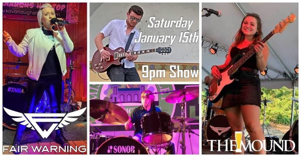 Party with Fair Warning TONIGHT In The Village of East Davenport