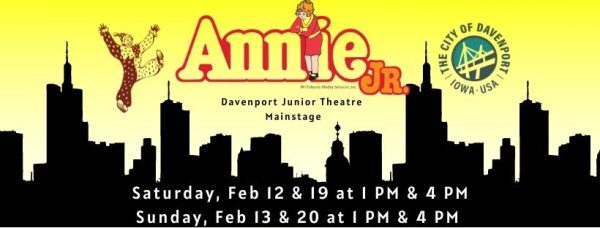 Davenport Junior Theatre's 'Annie Jr.' Ending Today