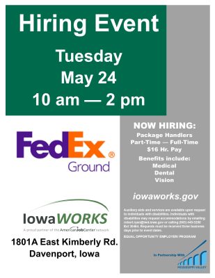 Illinois And Iowa Quad Cities employers seek workers at IowaWORKS job fairs
