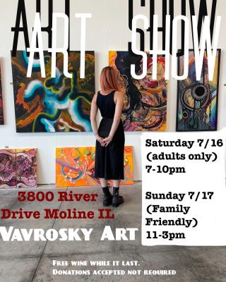 Vavrosky Art Show Hits Moline July 16 and 17