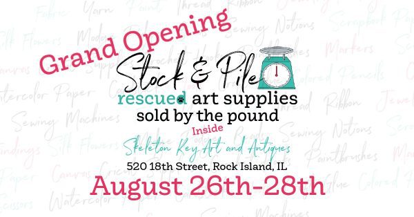 Stock & Pile Ribbon Cutting Kicks Off Grand Opening Weekend At Rock Island's Skeleton Key