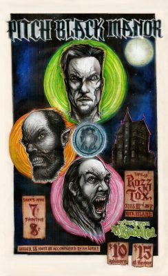 Quad-Cities Goth Rockers Pitch Black Manor Resurrected October 22