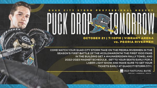 Quad City Storm Hockey Returns To Moline Ice TONIGHT!