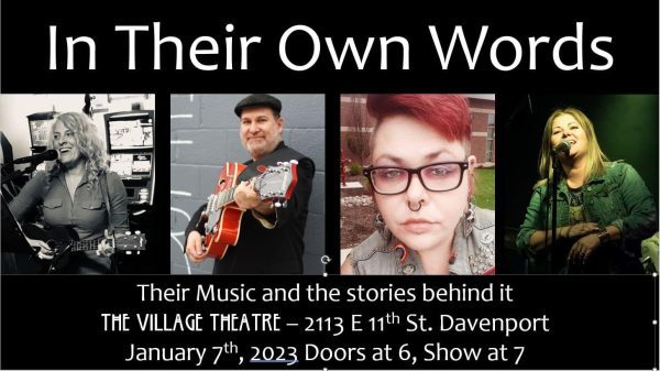 In Their Own Words at The Village January 7