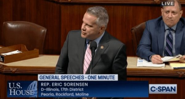 Illinois Congressman Sorensen Helps Introduce Bipartisan Bill to Support Local Law Enforcement