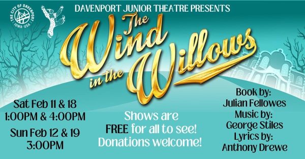 Free “Wind in the Willows” Performances Through Feb. 19