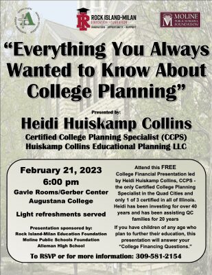 Illinois School Foundations Partner for College Financing Event