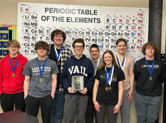Bettendorf High School Science Team Finishes Second In Iowa Science Olympiad