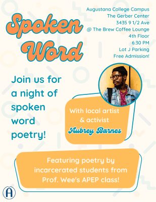 Spoken Word Event With Aubrey Barnes Taking Place Tonight At Rock Island's Augustana College