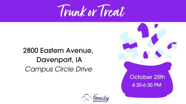 Trunk or Treat at Family Resources October 26