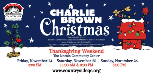 A Charlie Brown Christmas Hits Countryside This Weekend