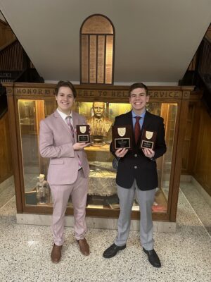 Bettendorf High Schoolers Leone And Silver Win Speech And Debate Honors