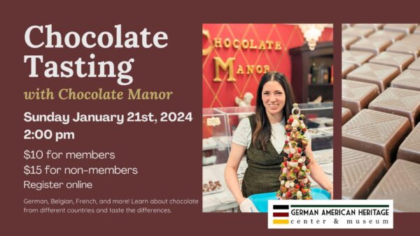 Chocolate Tasting Comes to Davenport January 21