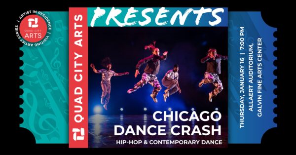 Chicago Dance Crash Performing At Iowa's Galvin Fine Arts Center Tonight