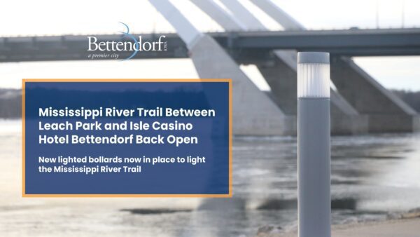 Bettendorf River Trail Open For Bikers, Walkers And Runners Again