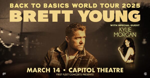 Brett Young And Kylie Morgan Coming To Davenport's Capitol Theatre