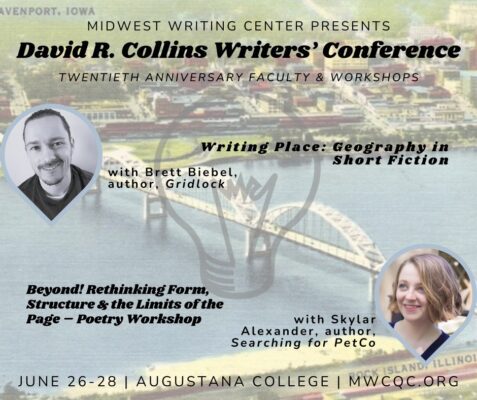 Quad Cities Collins Writers’ Conference Marks 20 Years June 26-28