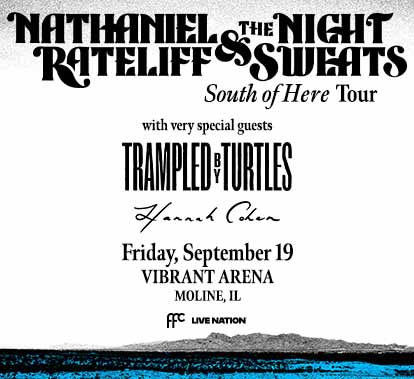 Nathaniel Rateliff & The Night Sweats Coming To Moline's Vibrant Arena