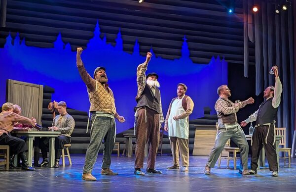 A scene from a new production of "Fiddler on the Roof" at Circa '21 Dinner Playhouse, Rock Island.