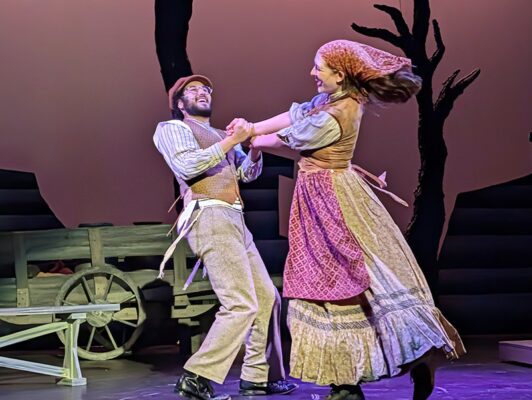 A scene from a new production of "Fiddler on the Roof" at Circa '21 Dinner Playhouse, Rock Island.