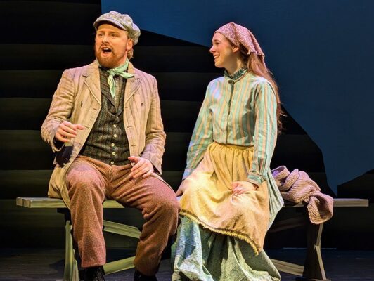 A scene from a new production of "Fiddler on the Roof" at Circa '21 Dinner Playhouse, Rock Island.
