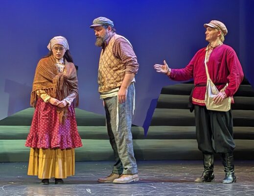 A scene from a new production of "Fiddler on the Roof" at Circa '21 Dinner Playhouse, Rock Island.