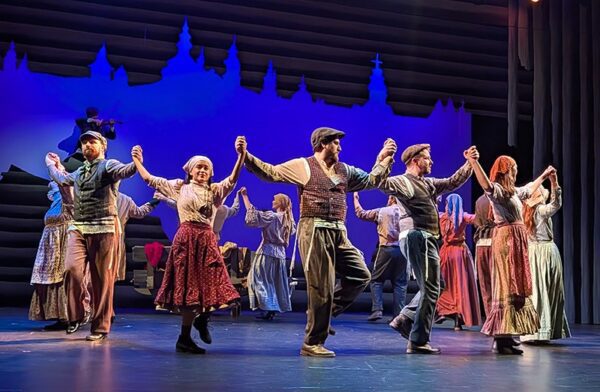 A scene from a new production of "Fiddler on the Roof" at Circa '21 Dinner Playhouse, Rock Island.