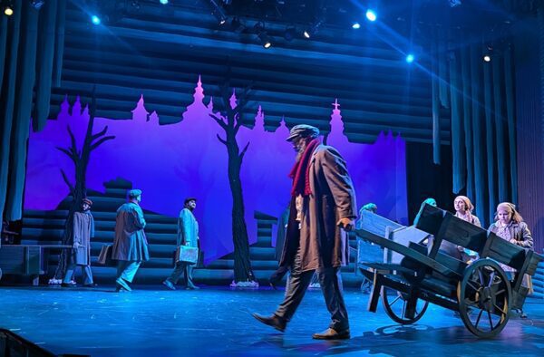 A scene from a new production of "Fiddler on the Roof" at Circa '21 Dinner Playhouse, Rock Island.