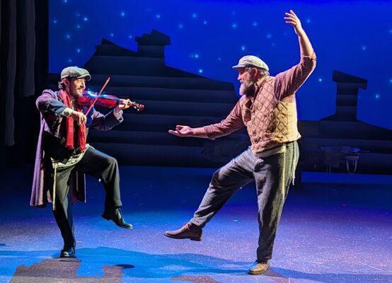 Jacob Medich is Tevye (right) with the titular fiddler in the new Circa show, running through June 27.