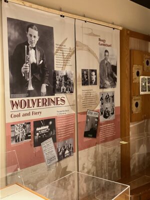 The Bix Museum's new space first opened regularly in early June 2026, after closing a year before, eight years after operating in the lower level of Common Chord, 2nd and Main streets. (photo by Jonathan Turner)