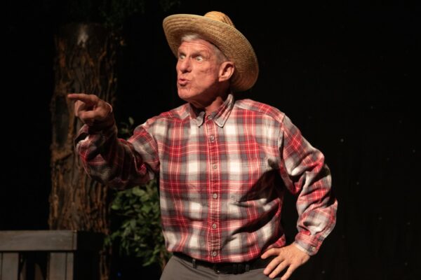 James Driscoll in "Grandma Gatewood Took a Walk," at Black Box Theatre, Moline.