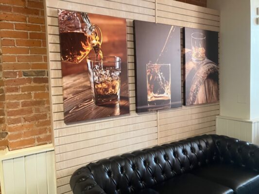 Part of the "bourbon" side of Pop the Cork. (photo by Jonathan Turner)