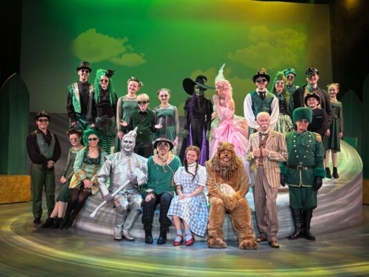 The "Wizard of Oz" cast at Circa '21, running through Sept. 5, 2026.