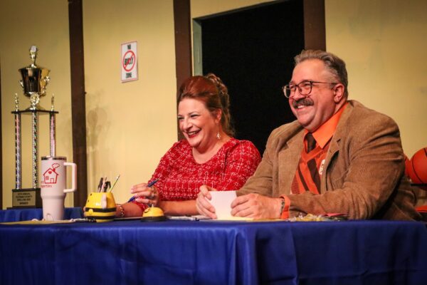 Jess Fah and Jeremy Mahr in "The 25th Annual Putnam County Spelling Bee" at Music Guild, Moline, Aug. 7 to 16.