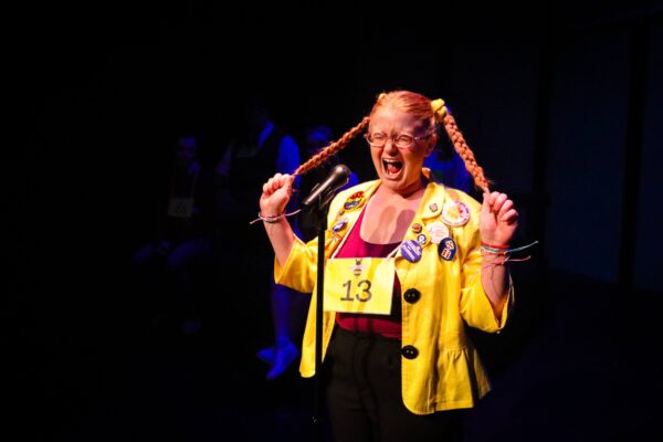 Adrienne Jane Evans in "Spelling Bee," whose part will be performed by Joie Stoefen on Aug. 15.