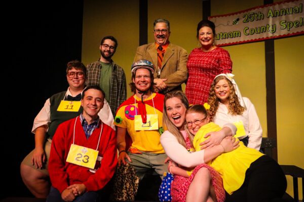 The cast of "The 25th Annual Putnam County Spelling Bee" at Music Guild in Moline, running Aug. 7-16.